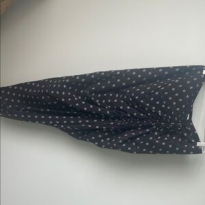 Veronica Beard Blue Ruched Maxi Skirt